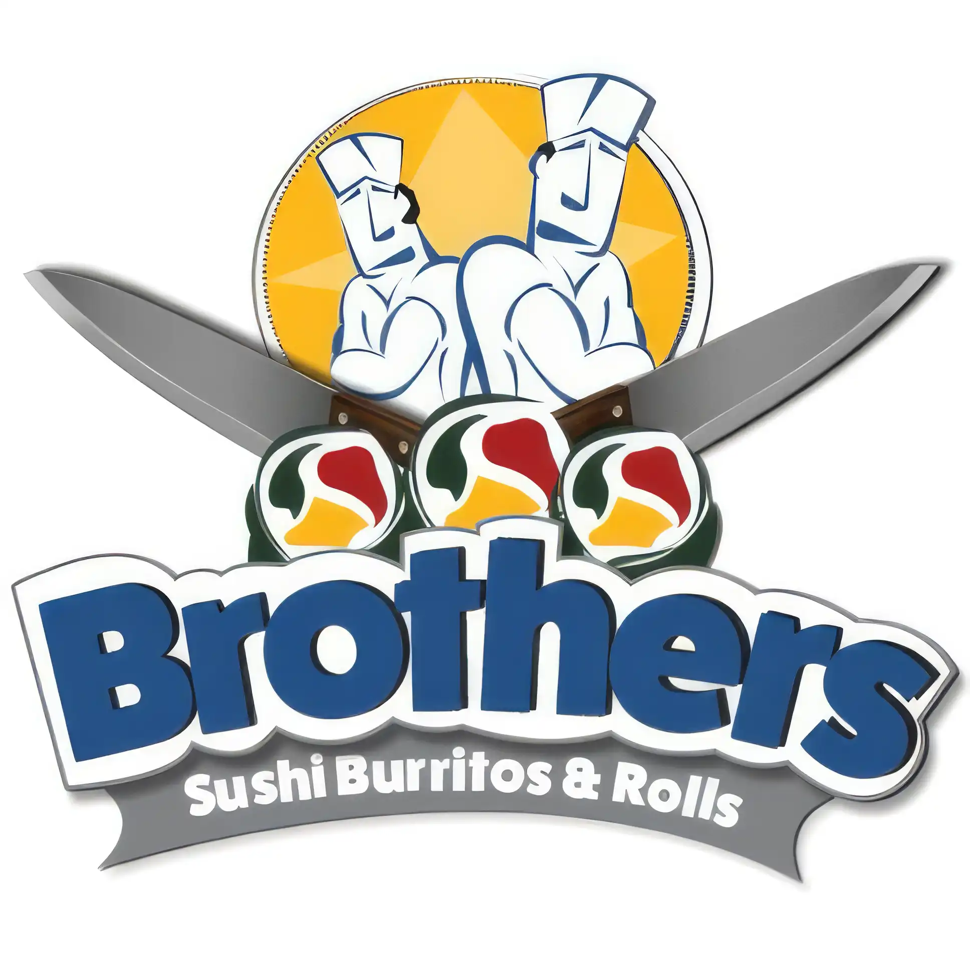 Brothers Sushi Burritos & Rolls logo